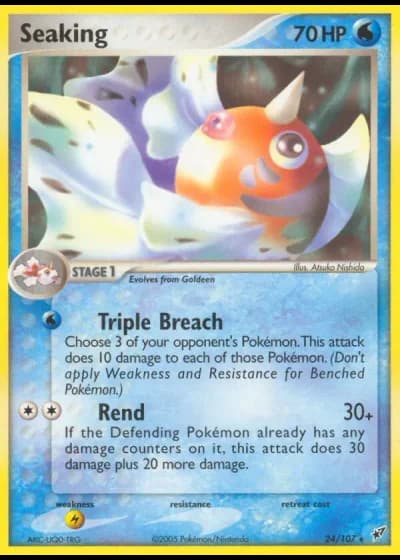 Seaking #24/107 — Deoxys