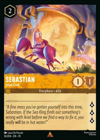 Sebastian - Loyal Crab #16/204 — Whispers in the Well