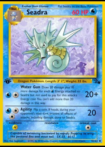 Seemon (1. Edition) #42/62 — Fossil (1. Edition)