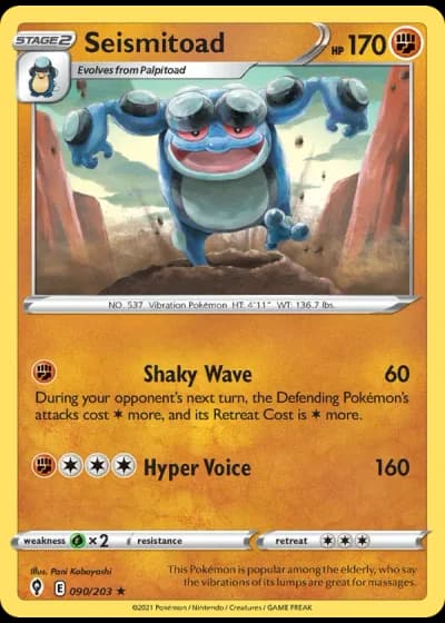 Seismitoad #90/203 — Evolving Skies