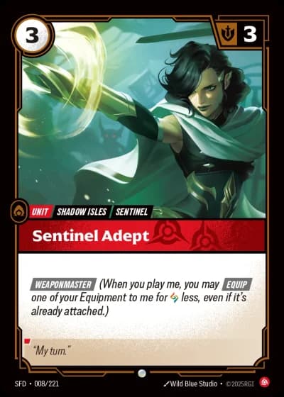 Sentinel Adept #008/303 — Spiritforged