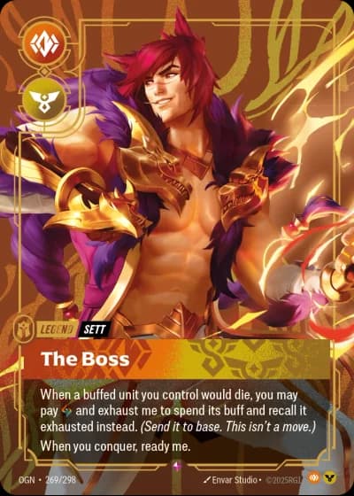 Sett, The Boss #269/352 — Origins