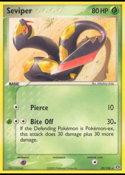 Seviper #20/106 — Emerald