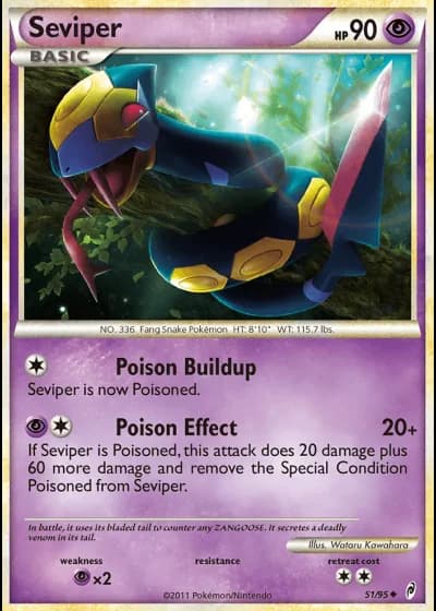 Seviper #51/95 — Richiamo delle Leggende
