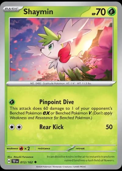 Shaymin #013/162 — Temporal Forces