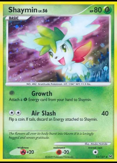 Shaymin #15/127 — Platinum