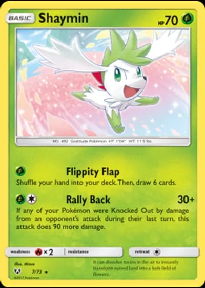 Shaymin #7/73 — Shining Legends