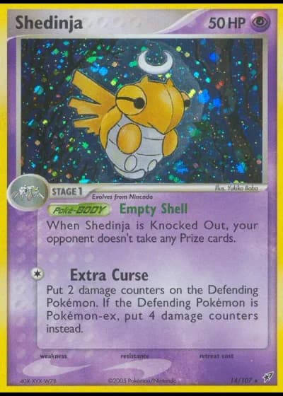 Shedinja #14/107 — Deoxys