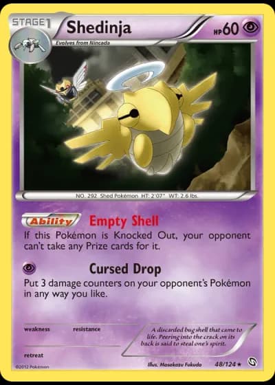 Shedinja #48/124 — Dragons Exalted