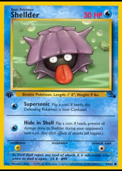 Shellder #54/62 — Fossil