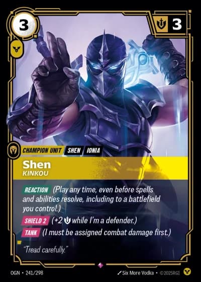 Shen, Kinkou #241/352 — Origins