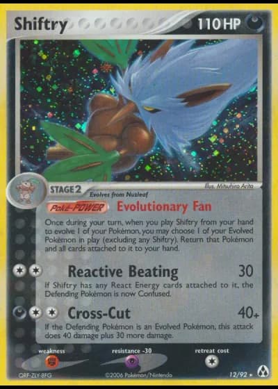 Shiftry #12/92 — EX La Leggenda di Mew