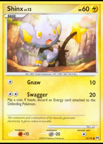 Shinx #74/99 — Arceus