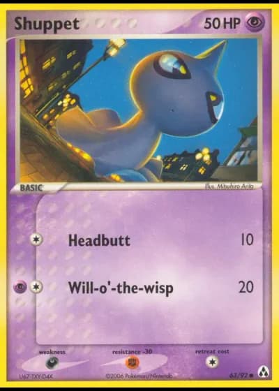 Shuppet #63/92 — EX La Leggenda di Mew