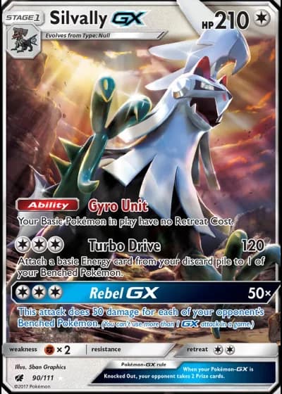 Silvally GX #90/111 — Crimson Invasion