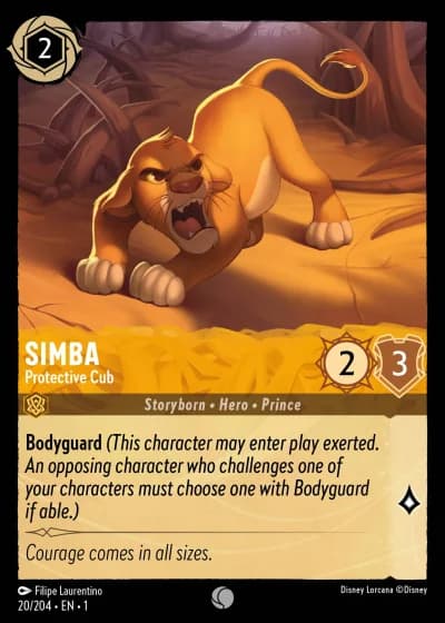Simba - Protective Cub #20/204 — The First Chapter