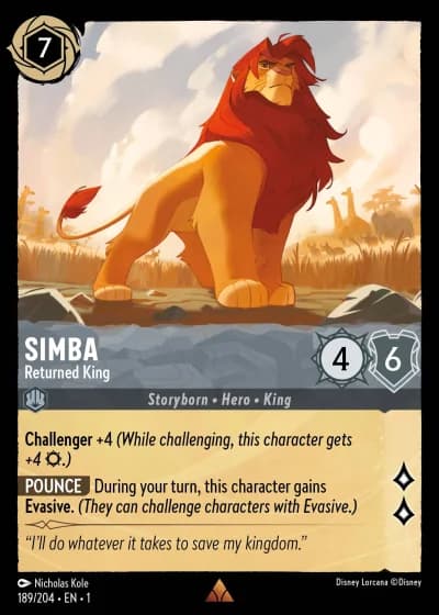 Simba - Returned King #189/204 — The First Chapter