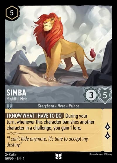 Simba - Rightful Heir #190/204 — The First Chapter