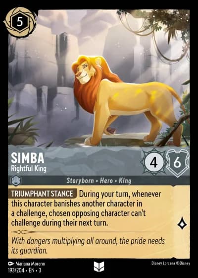 Simba - Rightful King #193/204 — Into the Inklands