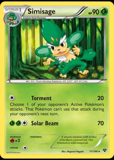 Simisage #11/146 — XY