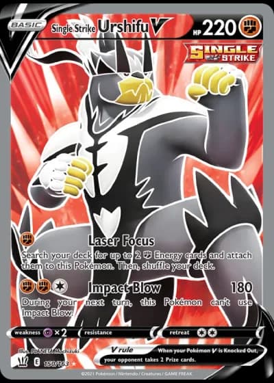 Single Strike Urshifu V #150/163 — Battle Styles