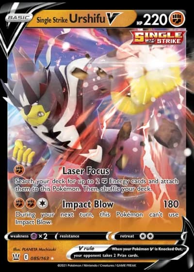 Single Strike Urshifu V #85/163 — Battle Styles