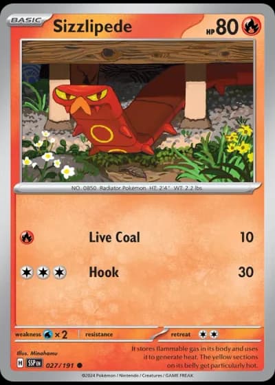 Sizzlipede #027/191 — Surging Sparks