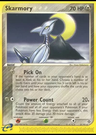 Skarmory #21/97 — Dragon