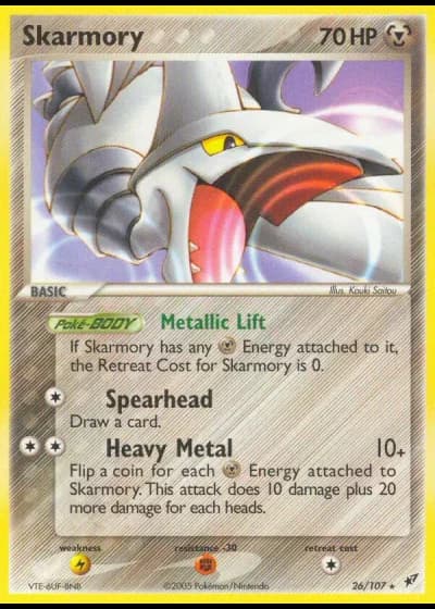 Skarmory #26/107 — Deoxys