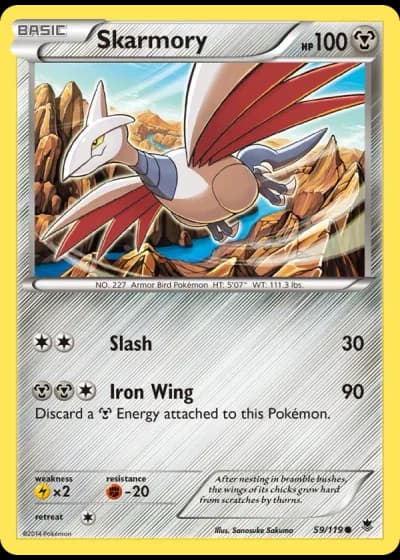 Skarmory #59/119 — Phantom Forces