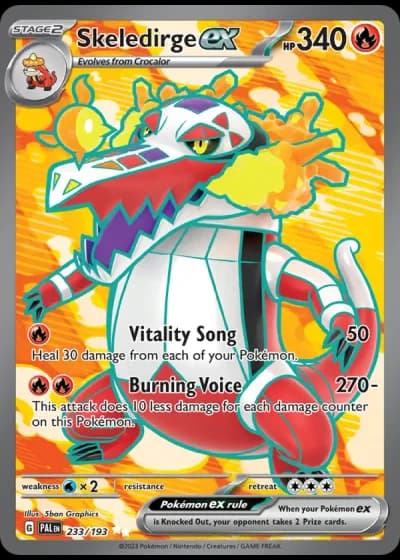 Skeledirge ex #233/193 — Paldea Evolved