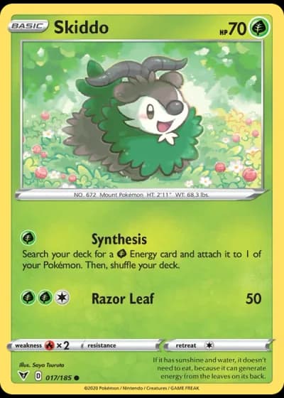 Skiddo #17/185 — Vivid Voltage