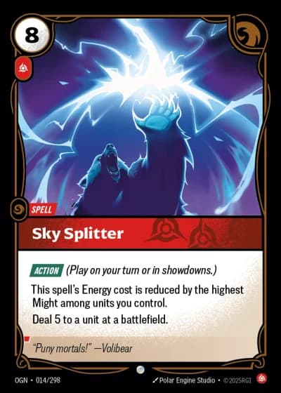 Sky Splitter #014/352 — Origins