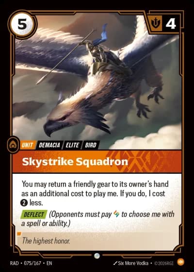 Skystrike Squadron #075/189 — Radiance