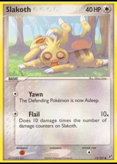 Slakoth #73/107 — Deoxys