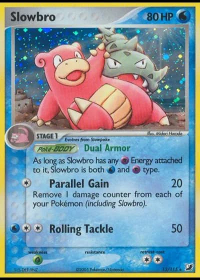 Slowbro #13/115 — EX Forze Segrete
