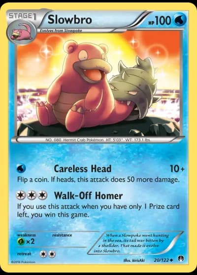 Slowbro #20/122 — BREAKpoint
