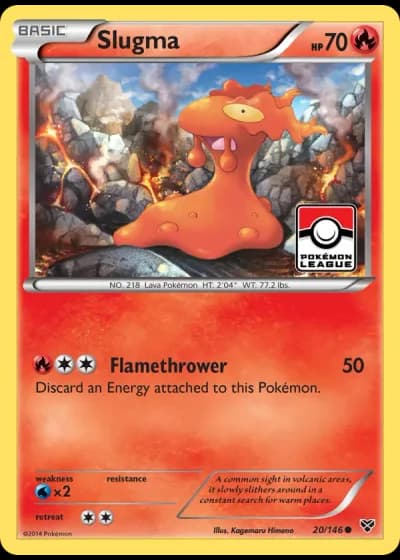 Slugma #20/146 — XY