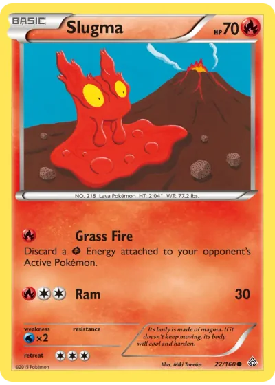 Slugma #22/160 — Primal Clash