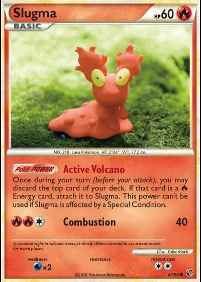 Slugma #67/90 — Undaunted