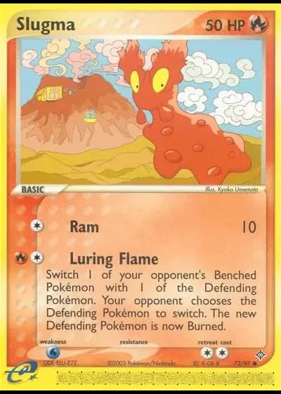 Slugma #72/97 — Dragon