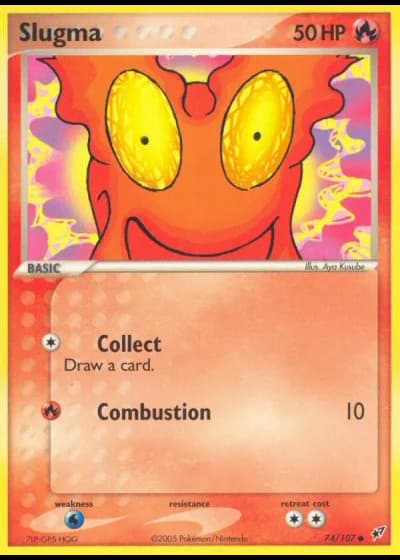 Slugma #74/107 — Deoxys