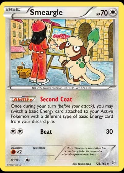 Smeargle #123/162 — BREAKthrough