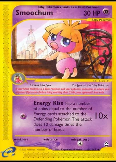Smoochum #61/147 — Aquapolis