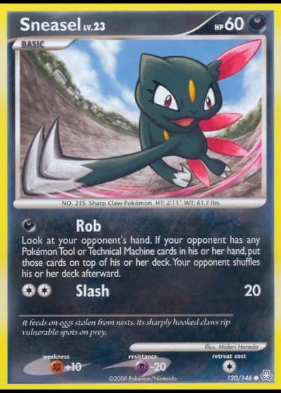 Sneasel #120/146 — Il Risveglio dei Miti