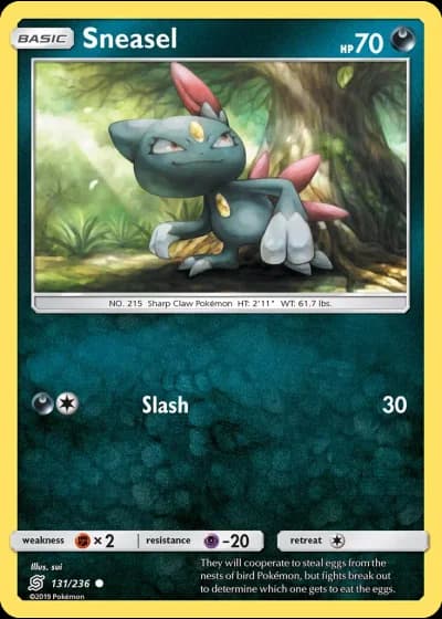 Sneasel #131/236 — Unified Minds