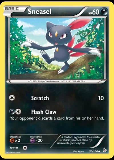 Sneasel #50/106 — Flashfire