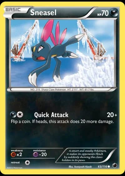 Sneasel #65/116 — Plasma Freeze