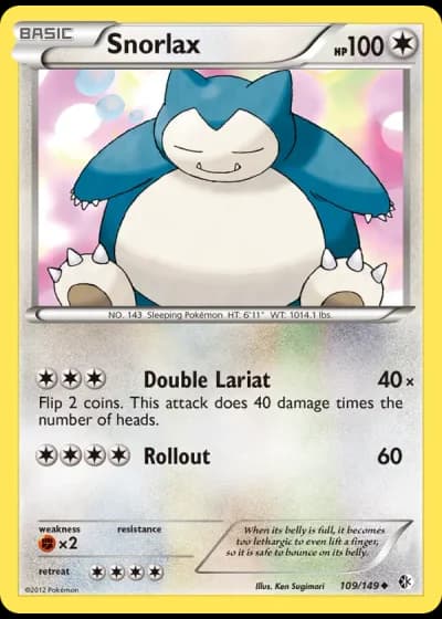 Snorlax #109/149 — Boundaries Crossed