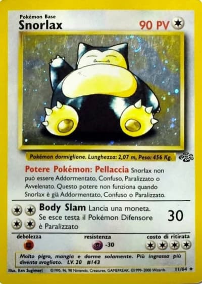 Snorlax #11/64 — Jungle